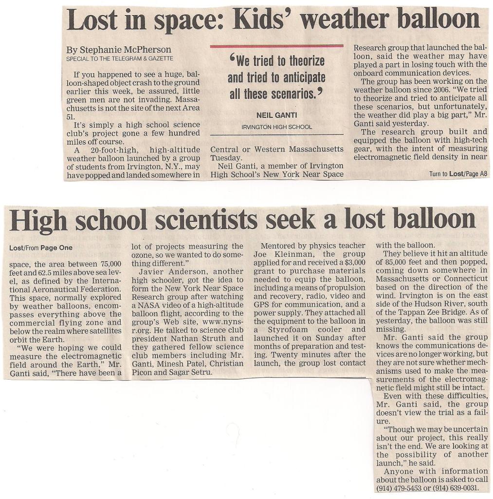 Weather balloon